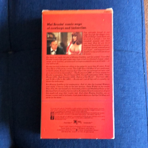 Blazing Saddles VHS tape - Picture 2 of 4